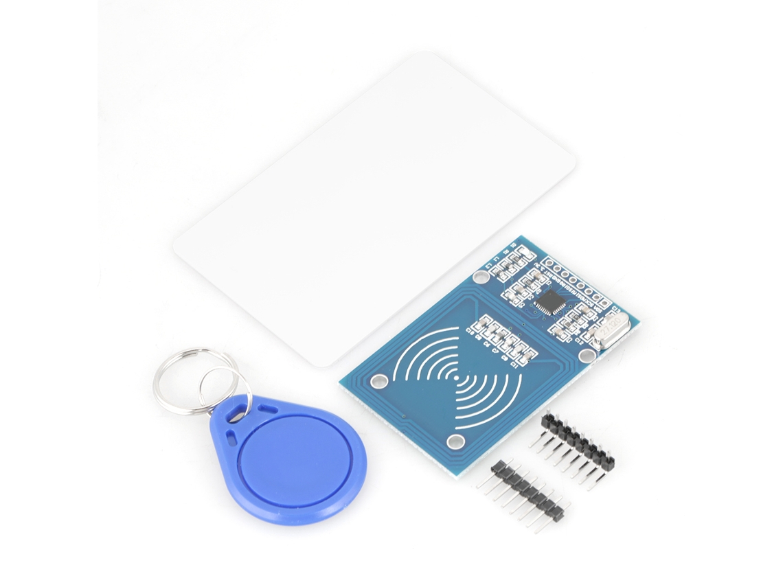 5 Pcs/set Módulo Sensor Rfid Ic Card com Cartão em Branco S50 e Anel Chave | S/MARCA