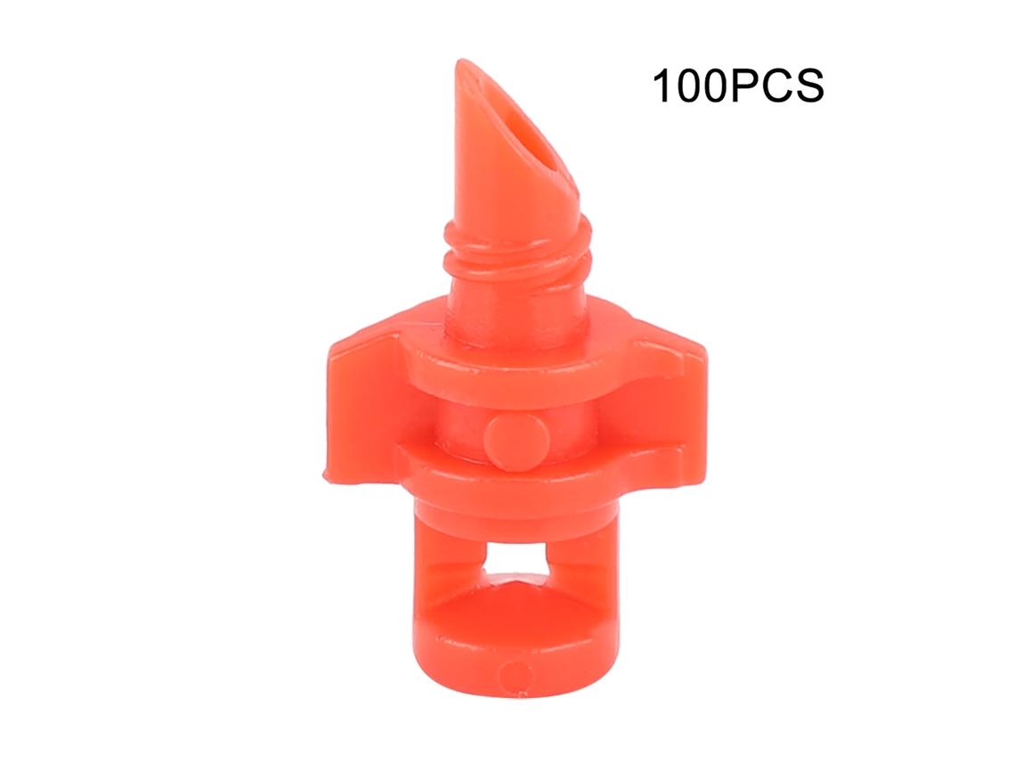 100 Peças Bico De Pulverização Jardim 360° Micro Neblina