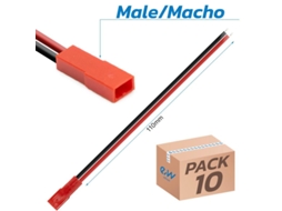 Conector Jst Com Cabo - 10 Macho