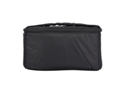 Bolso Portátil Para Lentes De Câmera Com Zíper E Recheio Protetor Estojo Para Lentes