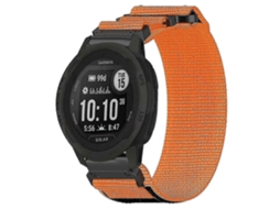Pulseira De Nylon De 20 Mm Compatível Com O Smartwatch Garmin Instinct 2s.