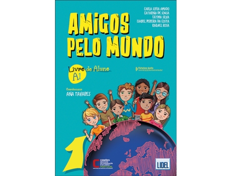 Livro Amigos pelo Mundo de Rosa e Raquel (Português)