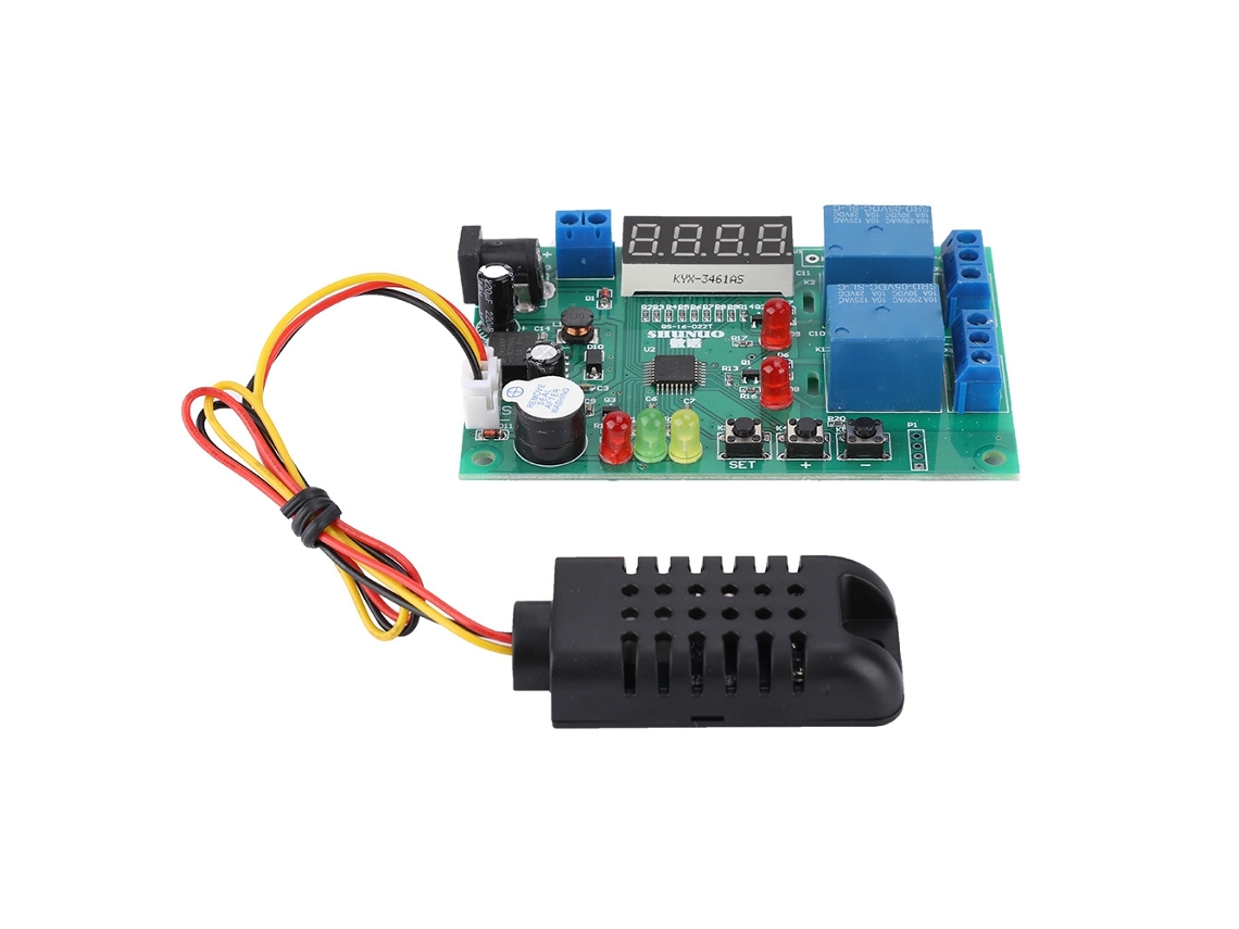 Controlador De Temperatura E Umidade (controle De Termômetro E Relé)