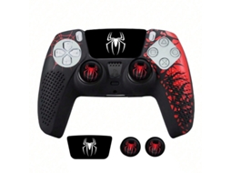Capa Comando Para Ps5 Capa De Silicone Para Controle De Com Capas Para Joystick E Adesivos Cuich