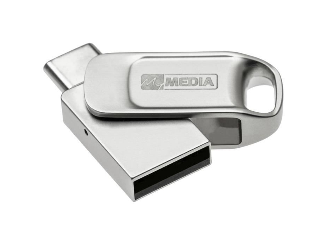 Clé Usb Verbatim Minha Dual Usb 2.0 / Usb C 32 Gb Branco