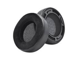 Almofadas De Couro Para Fones De Ouvido Hifiman He300/400 Com Ponta De Plástico Brilvibera