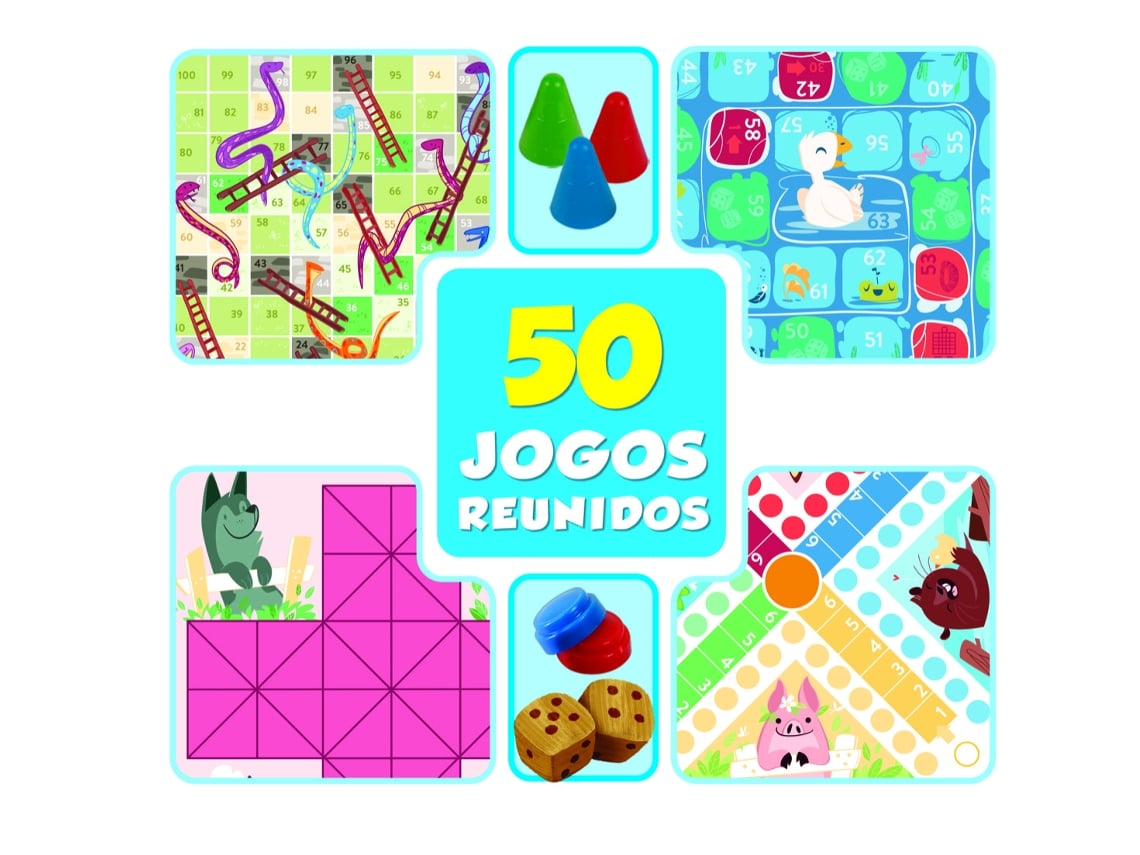 Clementoni Party Games - 50 Jogos Reunidos