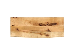 Vidaxl Tampo De Mesa C/ Borda Viva 70x40x3,8cm Mangueira Áspera Maciça