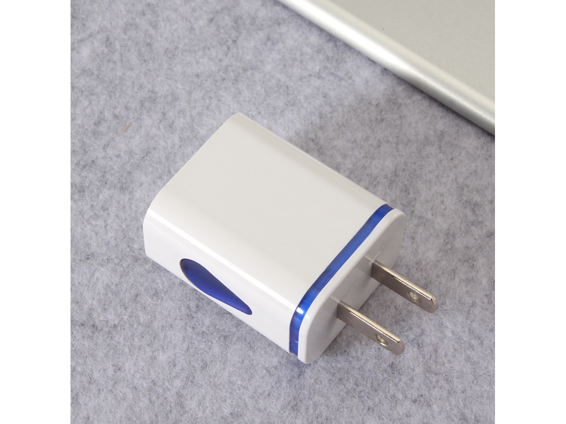 Carregador de Múltiplas Portas Usb3.0 com luz LED em forma de gota EOOCOO