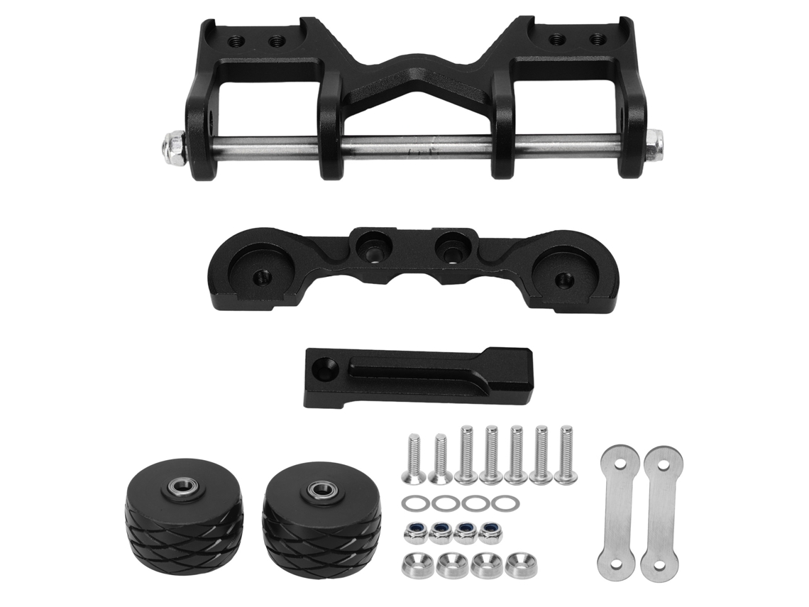 Barrinha De Equilíbrio Ajustável De Alumínio Para Carro Rc Traxxas Maxx 1/10 Com Rodas Estáveis