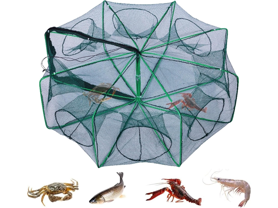 De Pesca Dobrável, Redes De Pesca Dobráveis | De Pesca Dobráveis, Gaiola De Rede De Pesca Gokoco