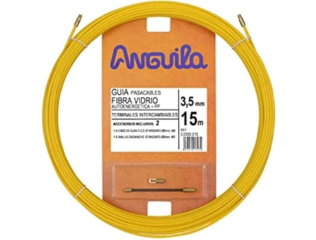 Anel isolante de cabo ANGUIL Premium 3 5Mm 15M Fvp Amarelo 30350015