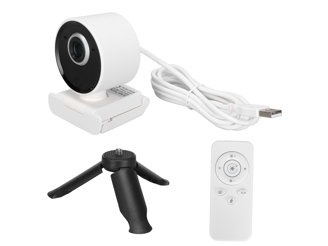 Webcam para computador (Full HD 1080p com rastreamento automático por IA)