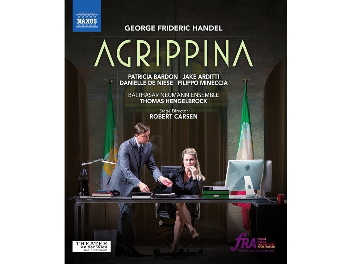 Blu-ray Video Bardon/Arditti/Hengelbrock/BalthasarNeumannEns./+ - Agrippina (1CD)