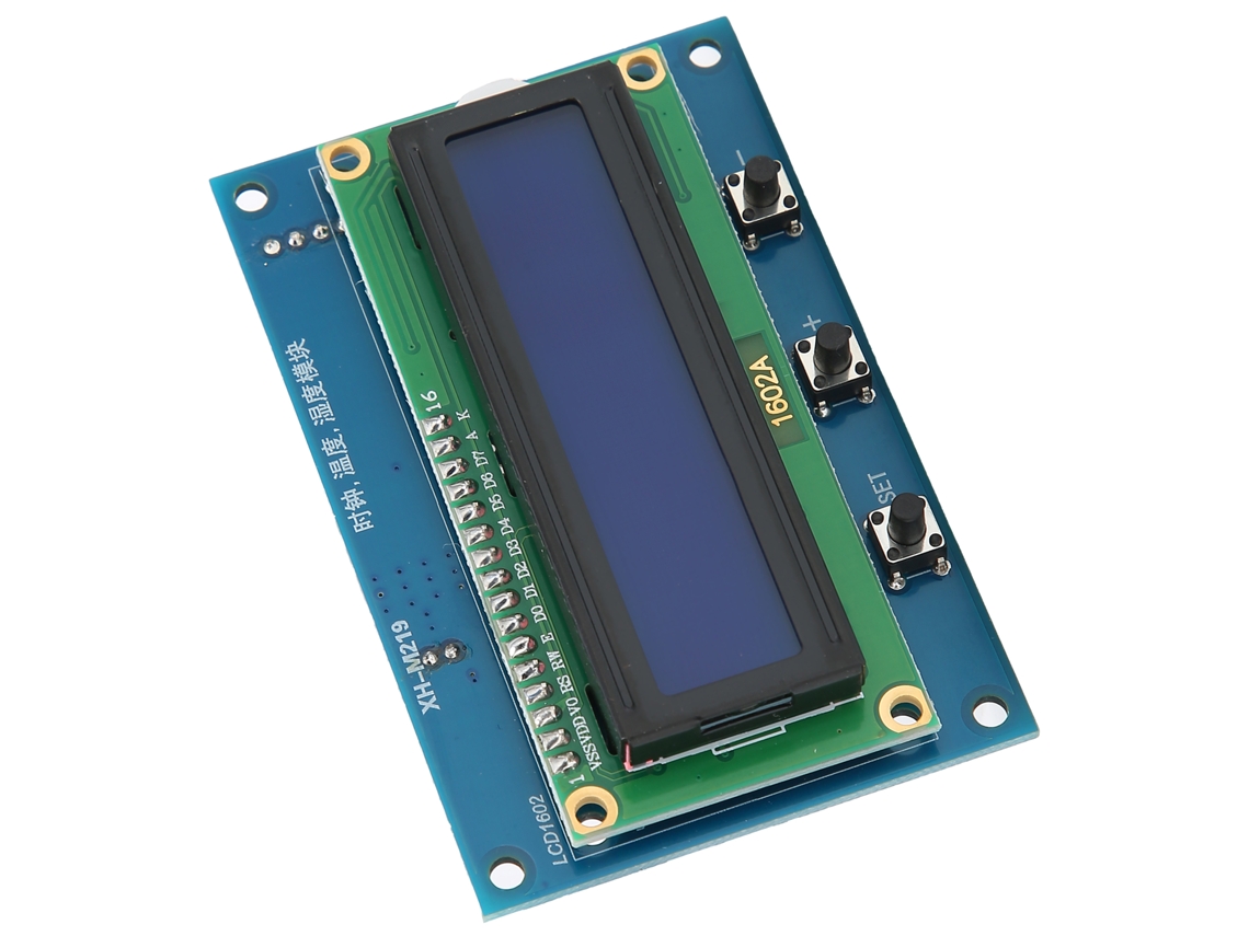 Laxiscreed Módulo De Display Lcd Com Controlo Manual E Interface Serial Para Medição Precisa