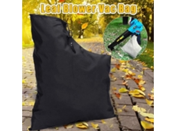 Motosserra Saco de Vácuo com Zíper Soprador de Folhas de Jardim Coleta de Poeira Triturador Suave Ao Ar Livre