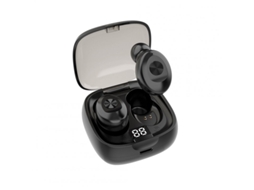 Auriculares Bluetooth True Wireless Xg8 Display Digital Estéreo 5.0 com Redução de Ruído Preto
