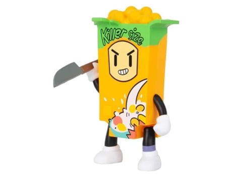 Figura Acción Articulada Cerial Killer 11cm Stumble Guys 64116012 Ce Bizak Bizakp24