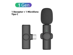 (tipo 1 Para 1) Mini Microfone De Lapela Sem Fio, Suporta Gravação De Áudio E Vídeo, Equipado Com Um Clipe De Fixação.