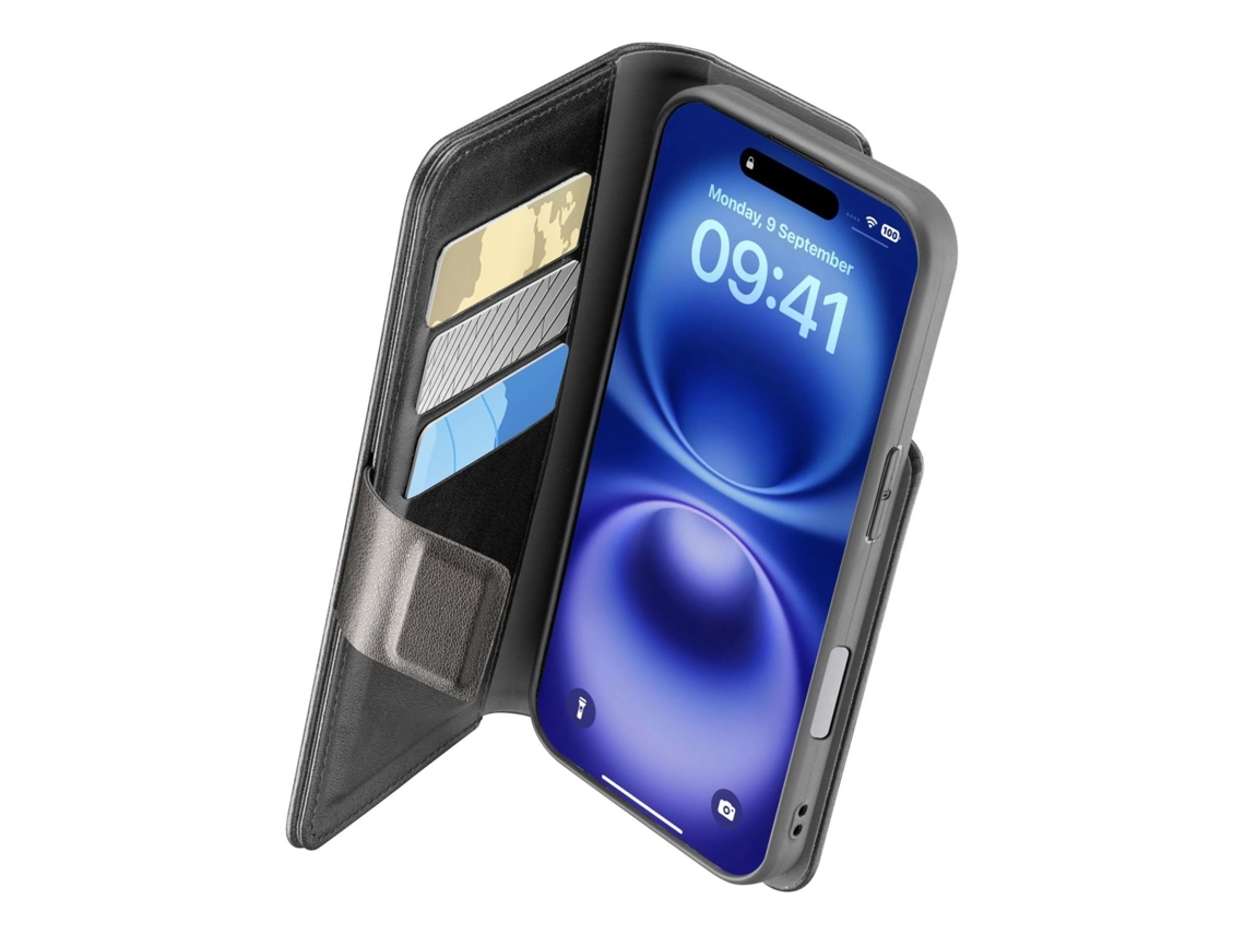 Capa para Smartphone CELLULARLINE Bookag2iph16maxk
