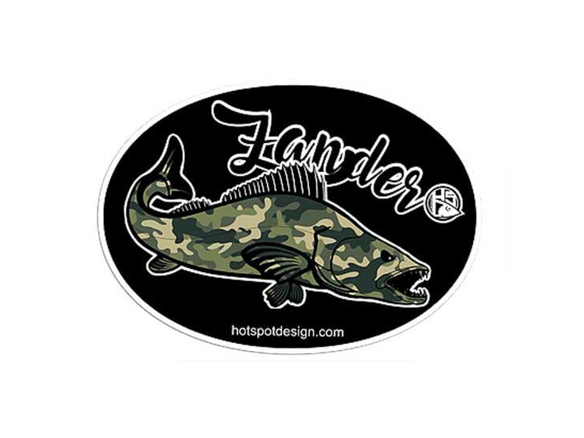 Hotspot Design Sticker Zander Camo
