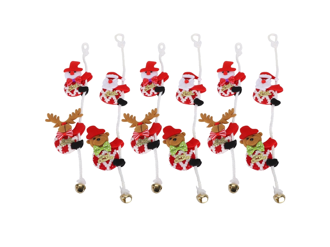 Laxiscreed Kit De Decoração Natalícia Com Boneco De Neve, Pai Natal E Árvore Para Um Ambiente Aconchegante