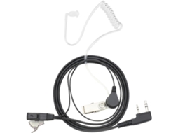 Fone De Ouvido Com Tubo Acústico, Microfone Transparente Oculto Para