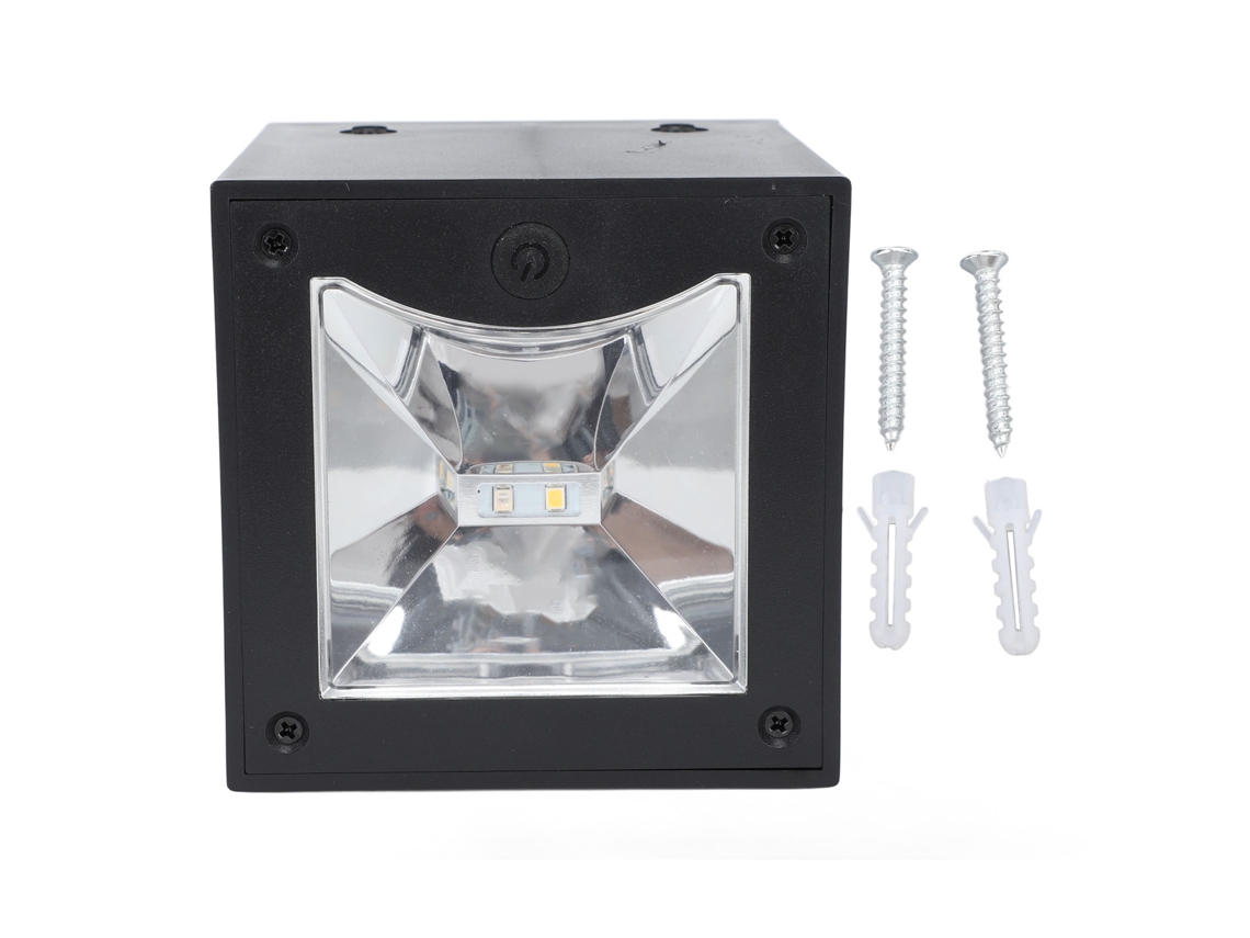 Rebe-luz Solar De Parede Impermeável Multifuncional Para Pátio, Jardim Exterior E Entrada
