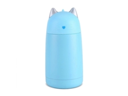 Garrafa Térmica De Viagem Com Estampa De Gato De Desenho Animado, 330ml