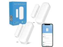 Sensor De Porta Inteligente Com Wi-fi, Sem Necessidade De Hub, Sensor De Janela Sem Fio Com Alerta Por Aplicativo.