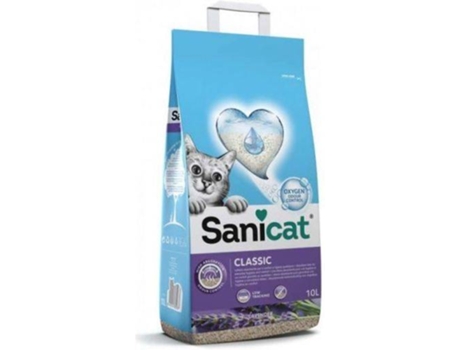 Areia Aglomerante para Gatos  Plus Aromático (10 L)