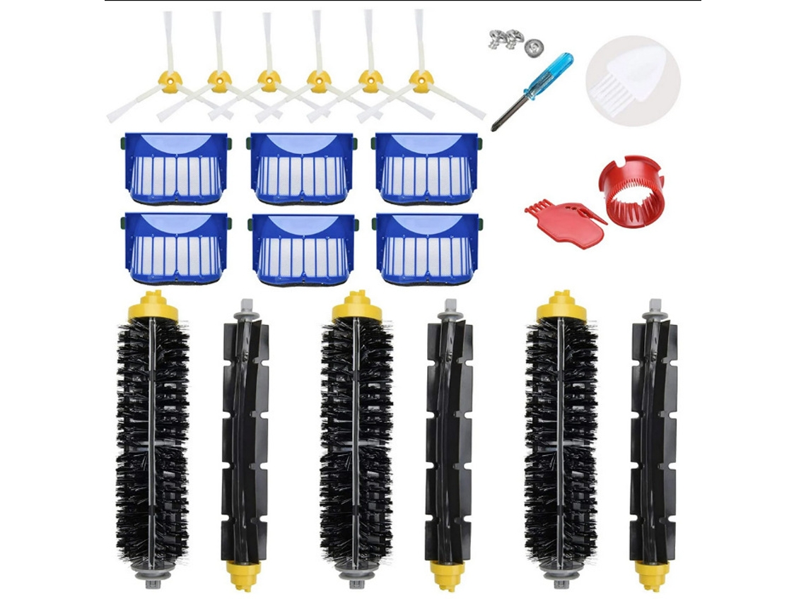 Kit De Peças De Reposição Para Irobot As Séries 600 694 675 692 676 /séries 500 595 585 Acessórios Aspirador Robô (20 Peças) Cuich