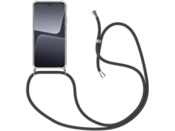 Correia Colar Alça Elegante para Xiaomi 13 HONGWE. Silicone Transparente