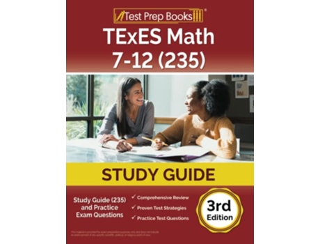 Livro TExES Math 712 Study Guide and Practice Exam Questions 3rd Edition de Joshua Rueda (Inglês)