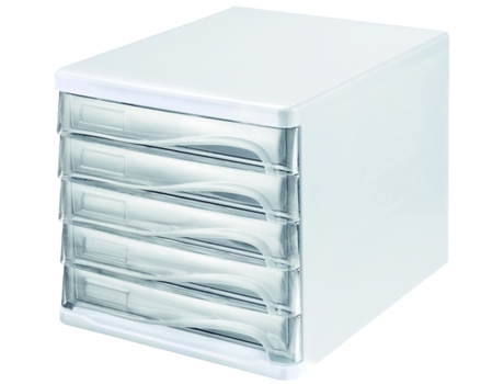 Caixa Gaveta HELIT The Wave 5 Gavetas Branco/Azul-