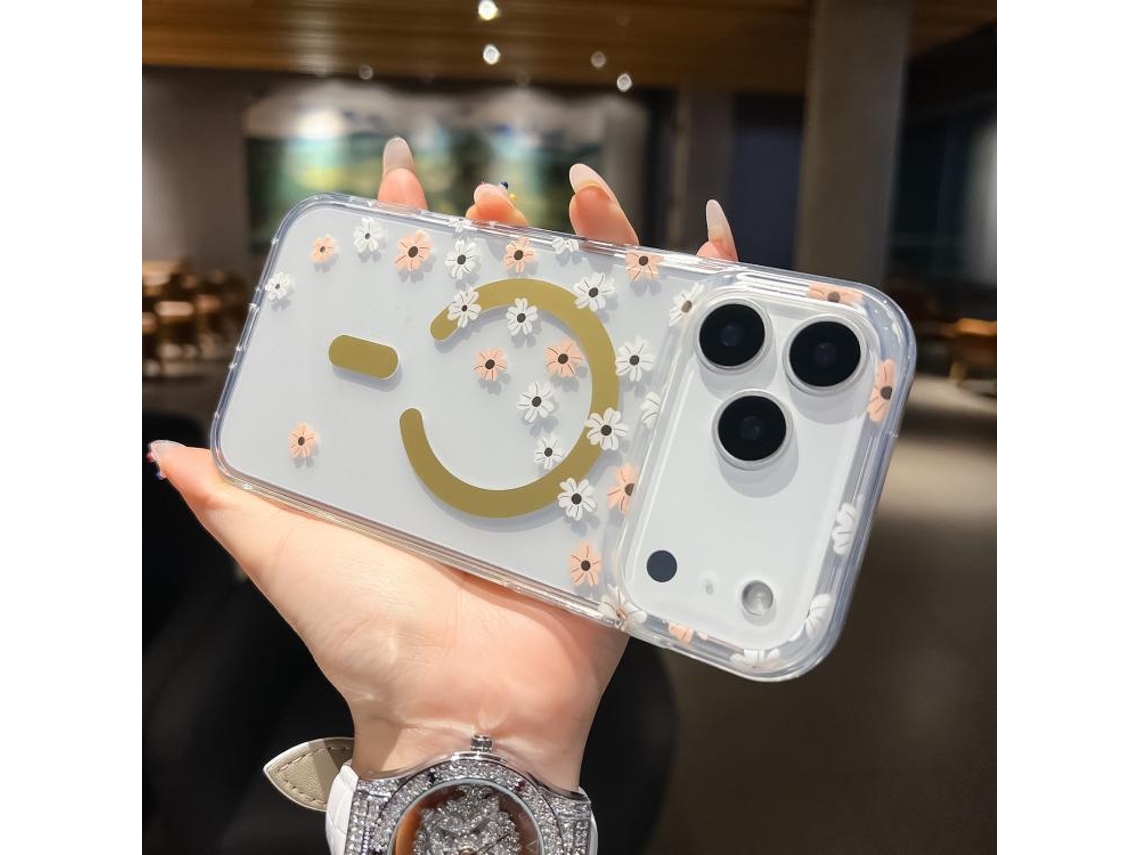 Capa Para Iphone 17 Pro Com Laminação Dupla E Imd Magsaf
