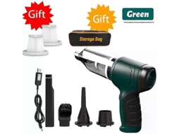 Aspirador De Pó Sem Fio Para Carro 9000pa 3 Em 1, Soprador, Sem Fio, Portátil, Automático, Doméstico, Carro, Uso Duplo, Mini Aspi Aquaforge