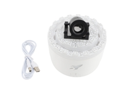 Difusor de Óleo Essencial com Luz Led Usb Umidificador de Névoa Fria para Casa Branco | S/MARCA