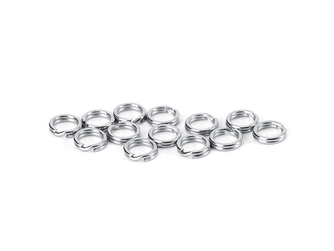 Anel Split Aço Inox 6 50pcs Isca Pesca