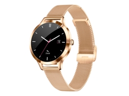 Smartwatch T91 Com Tela Amoled Hd De 1,04 Polegadas, Bluetooth, Monitor De Atividades Físicas E Frequência Cardíaca Para Mulheres (rosa)