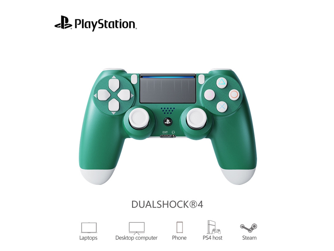 Peça Para Ps4, Controlador De Vibração Sem Fio Bluetooth, Verde