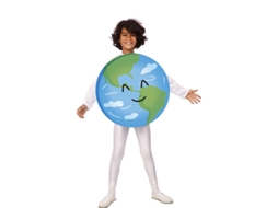 Fato de Planeta Terra sorridente para criança