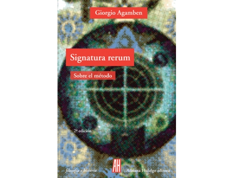 Livro Signatura Rerum de Giorgio Agamben (Español)
