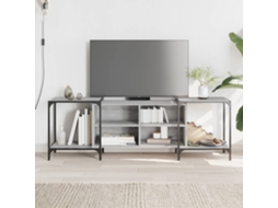 Vidaxl Móvel De Tv 153x37x50 Cm Derivados De Madeira Cinzento Sonoma