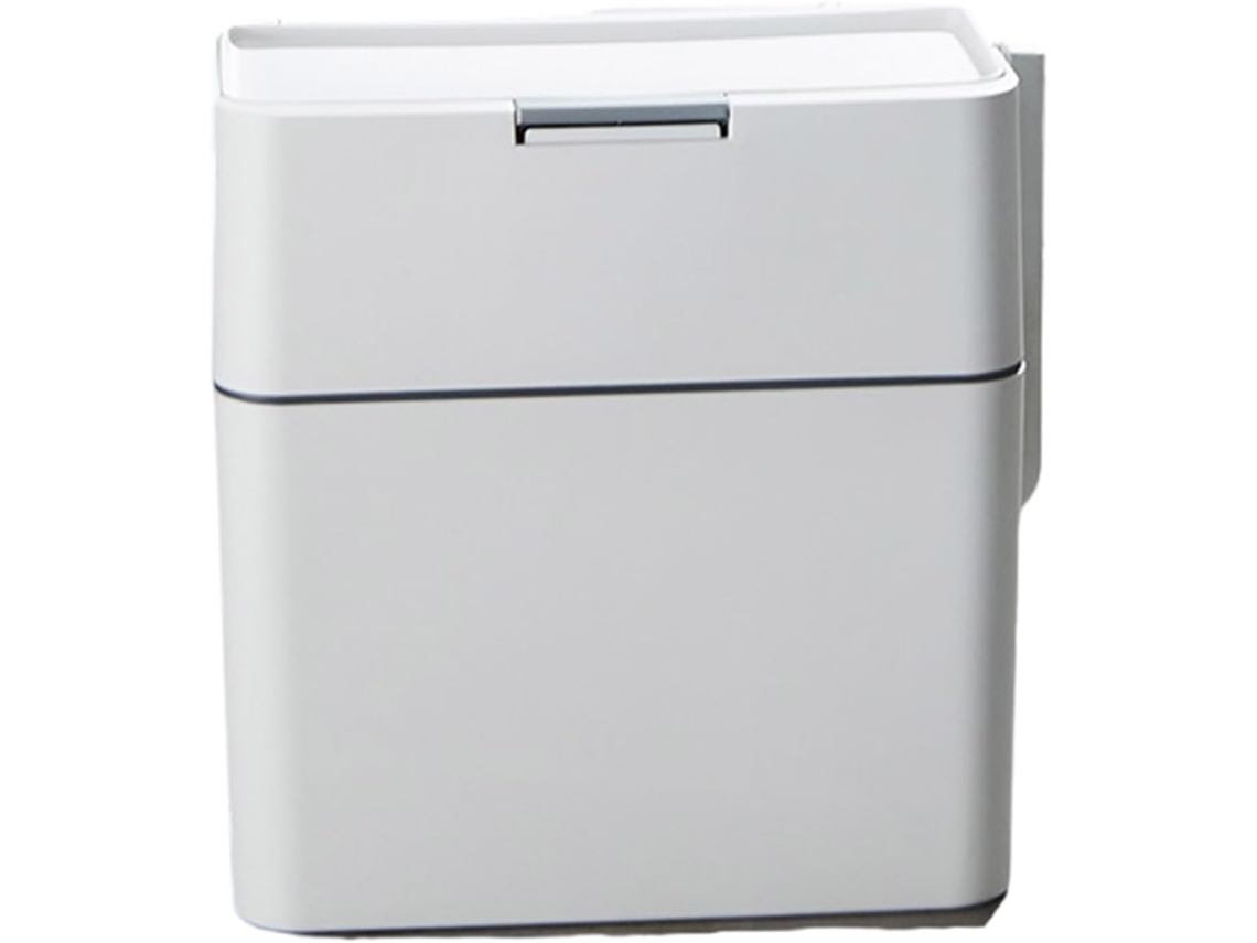 Lixeira Doméstica Automática Para Embalagens, Lixeira Retangular Com Escova.