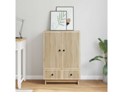 Vidaxl Buffet Carvalho Sonoma 66 X 34,5 X 95 Cm Madeira Engenheirada