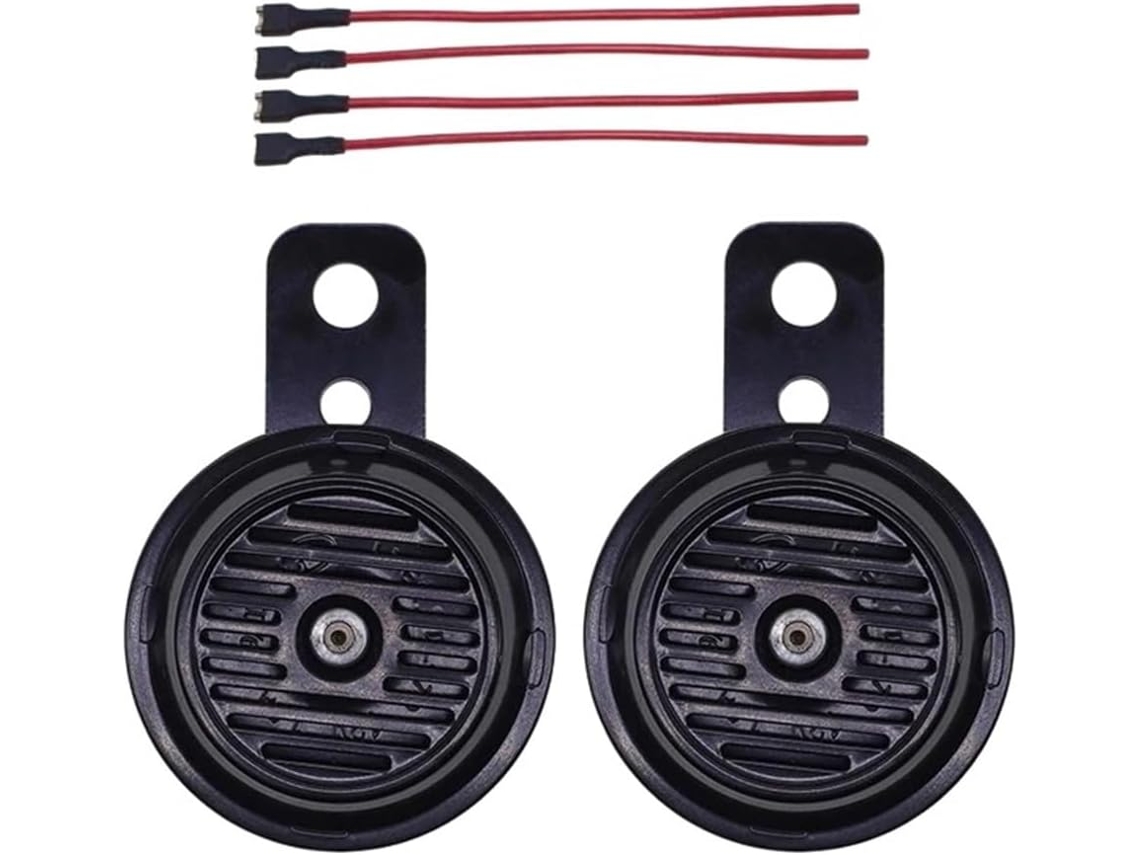 Guidon Audio Amplificador Kits De Haut-parleurs Moto 6v 12v 24v 36v 48v 60v 72v, Haut-parleur Rond Super
