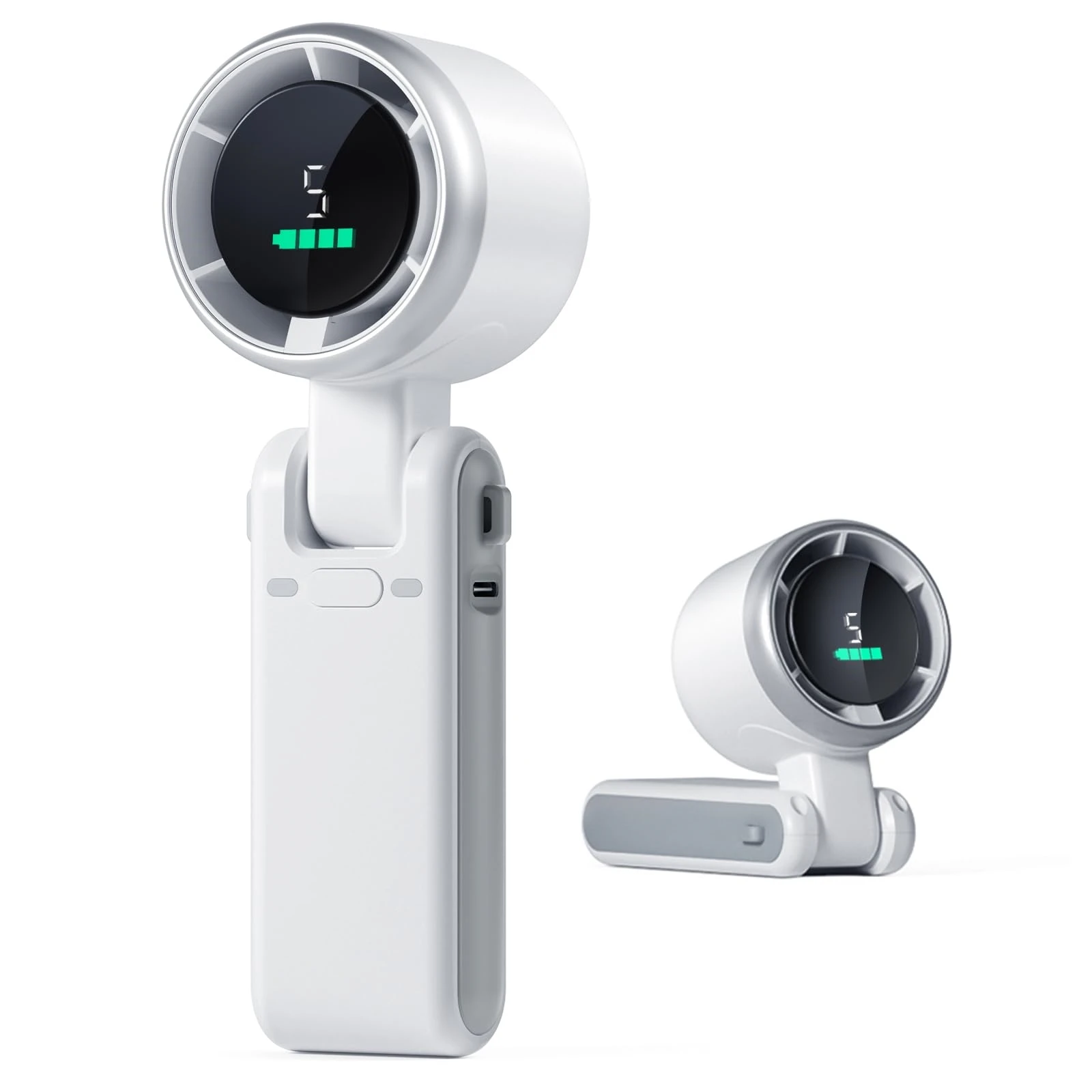 Ventilador de Pescoço MDUG com bateria de 8000mah, recarregável usb