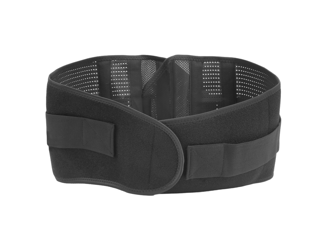 Cinto de treino em malha respirável com cintura ajustável e protetor de cintura para fitness, tamanho G Brilvibera