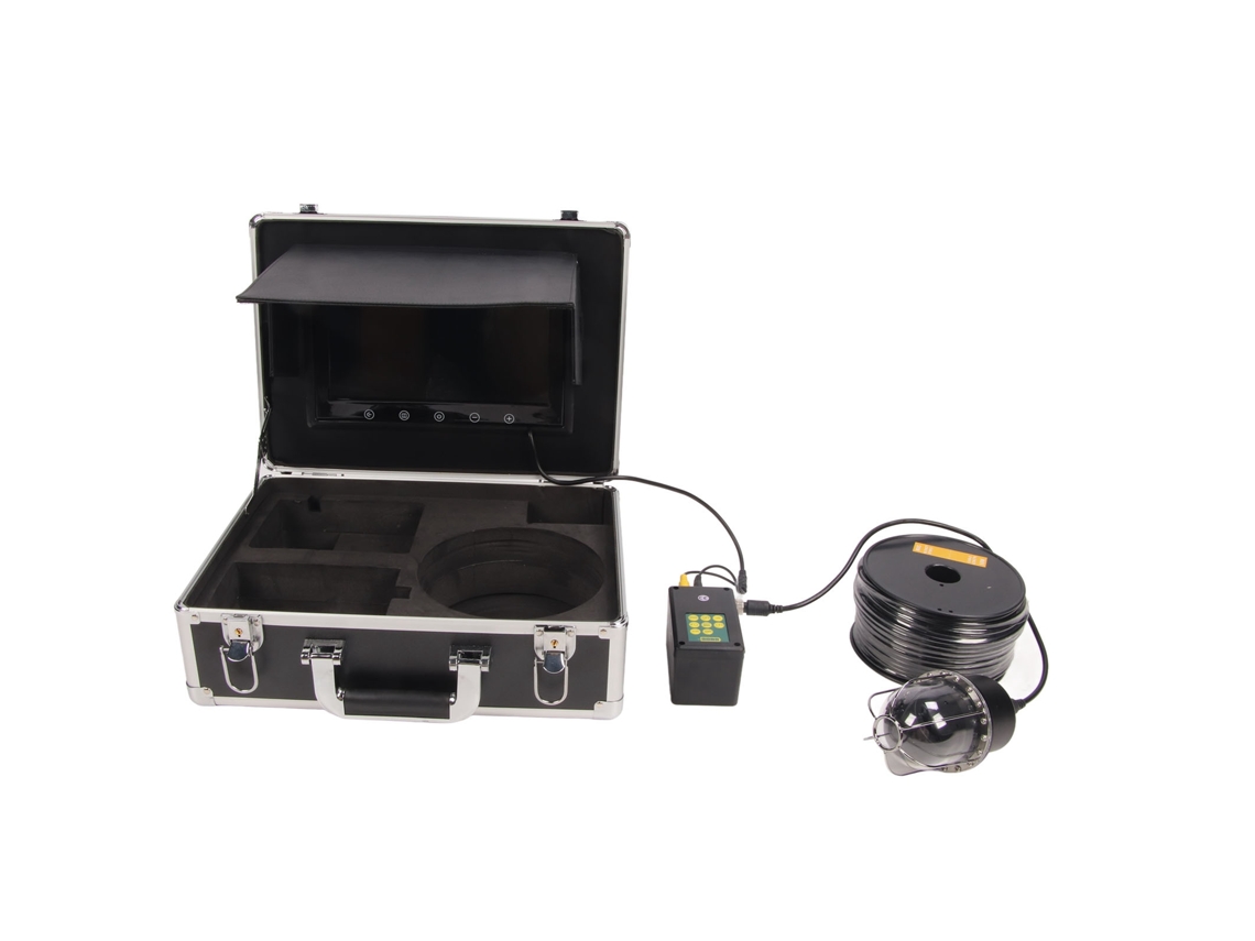 Câmera Pesca Subaquática 10 Polegadas Ip68 360 Graus 100m Lcd Uk